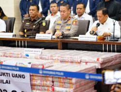 Polri Sita Uang Rp 103,27 Miliar,PT AJP dan FH Tersangka TPPU Judi Online