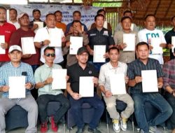 BNSP Serahkan Sertifikat Kompetensi kepada 25 Wartawan Lampung