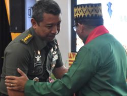 Kasilog Kasrem 043/Gatam Hadiri Pelepasan Pj Gubernur dan Ketua TP PKK Provinsi Lampung