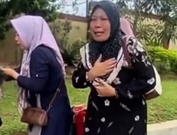 Pinta Keadilan kepada Kapolda Lampung,Ibu Korban Pembunuhan di Metro Menangis Histeris