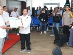 HPN 2025, Kapolresta Cirebon Hadiri Pelantikan Pengurus PWI Kota Cirebon