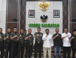 Brigjen TNI Rikas Hidayatullah Pimpin Rapat Optimalisasi Pengadaan Gabah dan Beras Dalam Negeri