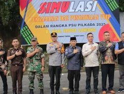 Persiapan PSU 2024,Pj Bupati Empat Lawang Resmi Buka Simulasi Pengamanan VVIP