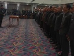 Gubernur Mirza Lantik Puluhan Pejabat eselon III di lingkungan Pemprov Lampung