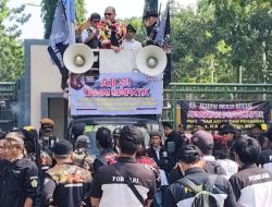 Tuntut Penghina Bupati Ditangkap,Aliansi Ormas Bekasi Gelar Aksi Damai