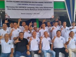Via Aklamasi Mohammad Hatta Pimpin IKA UNTIRTA Wilayah Lampung