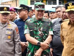Tinjau Sejumlah TPS,Danrem 043/Gatam bersama Forkopimda Lampung Pastikan PSU Berjalan Lancar
