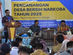 BNNK bersama Forkopimda Lamsel Canang dan Deklarasi Desa Bersinar