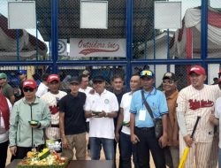 Marindo Resmi Buka Kejuaraan Softball Ousiders Cup Lampung