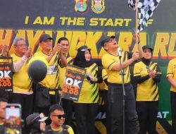 Ribuan Peserta Semarak Bhayangkara Run 2025 Tumpah Ruah di Bandar Lampung