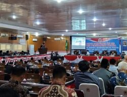 Rapat Paripurna DPRD Empat Lawang Simak Pidato Awal Masa Jabatan Bupati
