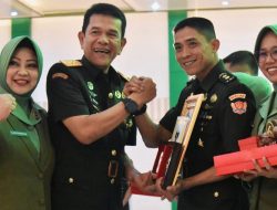 Sertijab Dandim Jajaran Korem 043/Gatam Dipimpin Brigjen TNI Rikas Hidayatullah