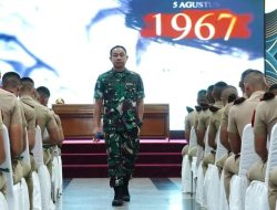 Panglima TNI Beri Arahan kepada Taruna Tingkat I Akademi Militer