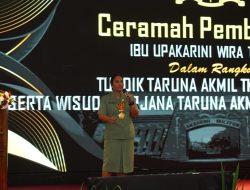 Ibu Upakarini Wira Taruna Sampaikan Pembekalan kepada Taruna Akmil Tingkat III dan IV