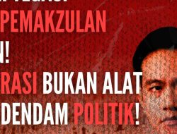 Pamplet Penolakan Isu Pemakzulan Wapres RI Bertebaran di Kota Serang