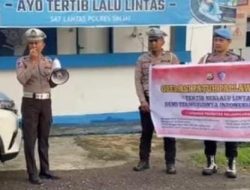 Kasat Lantas Polres Sinjai Pimpin Operasi Patuh Pallawa