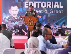 Editorial Meet and Greet Puspen TNI Bersama Media