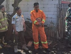Akibat Dapur Terbakar Bangunan beserta 4 Sepeda dan 6 Ekor Ayam Ludes