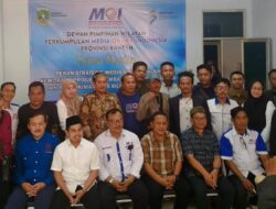 Pererat Kerjasama,Temu Biro Adpim Media Online dengan DPRKP Provinsi Banten