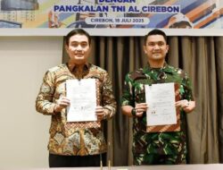 Jalin Kerjasama Pengamanan,RU VI Balongan dan Lanal Cirebon Lakukan MoU