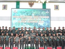 Korem 043/Gatam Sosialisasi Petunjuk Penyelenggaraan Lingkup Binter TNI AD