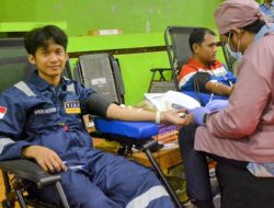 Ratusan Perwira Kilang Balongan Donorkan Darah