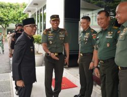 Jalin Soliditas dan Sinergi,Danrem 043/Gatam Sambut Gubernur Lampung