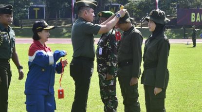 Dibuka Gubernur Akmil,Calon Pekerja Pertamina 2025 Ikuti Pelatihan Bela Negara