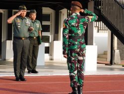 Upacara Bendera Minggu Terakhir Bulan Agustus di Akmil Dipimpin Danmentar