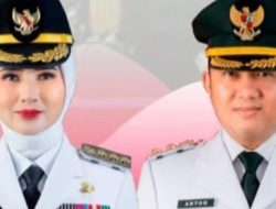 Nanda dan Antonius Resmi Dilantik Jadi Bupati dan Wakil Bupati Pesawaran