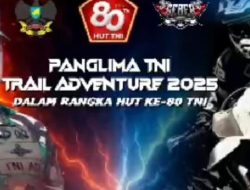 Ribuan Rider Ramaikan Trail Adventure 2025 HUT TNI ke-80, Rebutan Hadiah Panglima