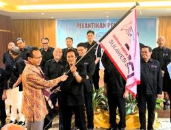 Pengurus SMSI Sulsel Masa Bakti 202-2029 Resmi Dilantik