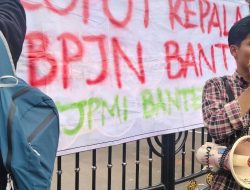 Diduga Proyek Senilai Rp1,94 M Asal-asalan,DPW JPMI Banten Gelar Aksi Demontrasi