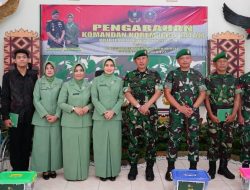 Sambangi Kodim 0424/Tanggamus,Danrem 043/Gatam: pentingnya Jaga Soliditas