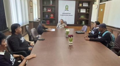 Terima Kunjungan SMSI,Sekda Sinjai Bahas Musda Pertama dan Pelantikan Pengurus