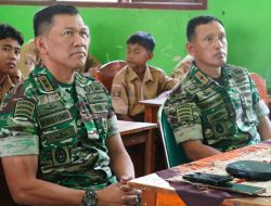 Dampingi Pangdam XXI/Radin Inten di SMPN 5 Natar,Danrem 043/Gatam Komitmen Sukseskan MBG