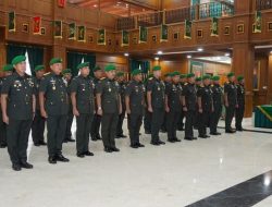 Mayjend TNI Rano Tilaar Pimpin Sertijab dan Tradisi Warga Baru Akmil