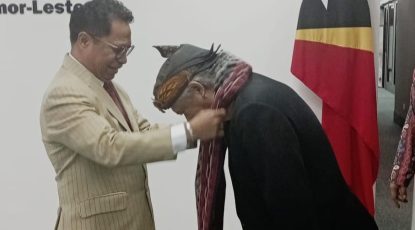 Dubes Timor Leste Sambut hangat Ajakan Kerjasama Budaya dan Ekonomi dari PT NBE dan AMKI