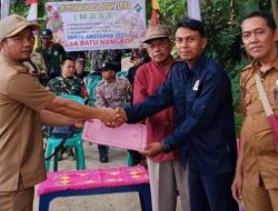 Pekerjaan Anggaran Tahun 2025 Selesai,Pemdes Batu Nangkop Serahterima ke Masyarakat