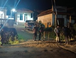 Polres Lampung Utara dan TNI Gelar Razia Antisipasi Gangguan Kamtibmas