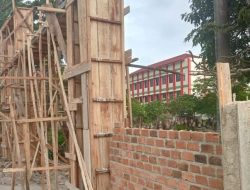 Pagar TPU Gunung Kunyit Dirombak,Warga Yos Sudarso Apresiasi Pemkot Balam