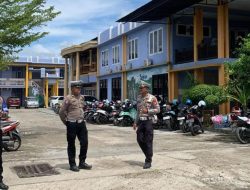 Satlantas Polres Sinjai Lakukan PAM di Akbid Sinjai Utara, Pastikan Kelancaran Lalulintas