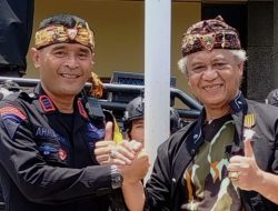 Abah Anton Sambangi Yon Brimob Srigunting Hitam Cineam di Tasikmalaya
