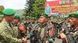 Pangdam XXI/Raden Inten Pimpin Upacara Purna Tugas,Ini Pesannya