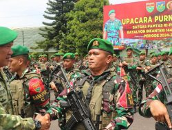 Pangdam XXI/Raden Inten Pimpin Upacara Purna Tugas,Ini Pesannya
