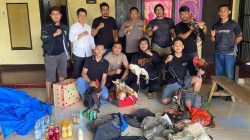 Kabur Tinggalkan Barang Bukti,Pelaku Sabung Ayam di Sinjai Selatan Digerebeg Polisi