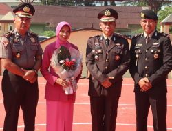 Upacara Kenaikan Pangkat Pengabdian, Kabag Ops Polres Sinjai AKBP