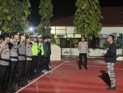 Kapolres Sinjai Siagakan Personelnya untuk Antisipasi Gukamtibmas Malam Libur