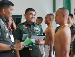 Pangdam XXI/Radin Inten: Rekrutmen Calon Prajurit TNI AD Bukan Hanya Penuhi Kebutuhan Jumlah Personil