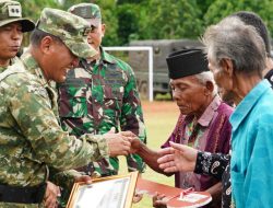 Danrem 043/Gatam Dampingi Pangdam XXI/Radin Inten Tutup TMMD ke-126 di Way Kanan